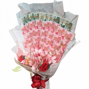 Royal Mix Money Fan Bouquet
