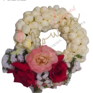 Royal Jasmine & Rose Floral Bracelet