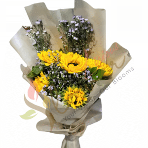 Sunny Cheer Sunflower Bouquet