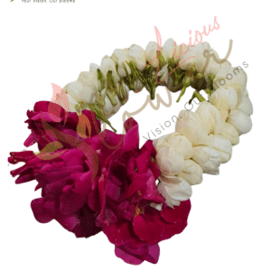 Classic Jasmine & Pink Rose Floral Bracelet