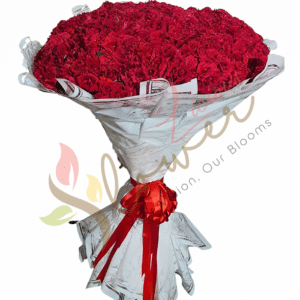 Grand Amore Jumbo Red Roses Bouquet
